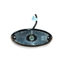 LED Positionsleuchte vorne, oval 10x5 cm