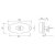 LED Positionsleuchte vorne, oval 10x5 cm