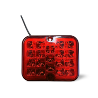 LED Nebelschlussleuchte, 10x8 cm