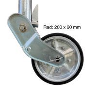 Automatik Stützrad  200x60