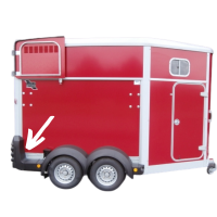 Kotflügelecke hinten, HB(X) 511 - Rechts