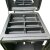 Große, mobile Sattelbox, schwarz