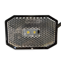 LED Positionsleuchte vorne, weiss 6x4 cm
