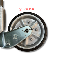 Stützradkonsole mit NOVIO Automatikstützrad